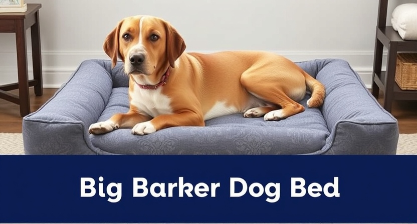 Big Barker Orthopedic Dog Bed - Best orthopedic dog beds 2025